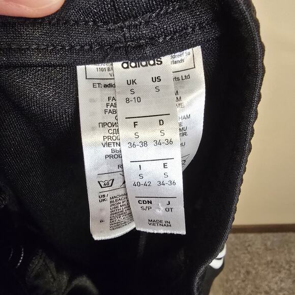 Women's Adidas Black "Climacool" Athletic Jogger Pants | Size Small - Picture 10 of 11